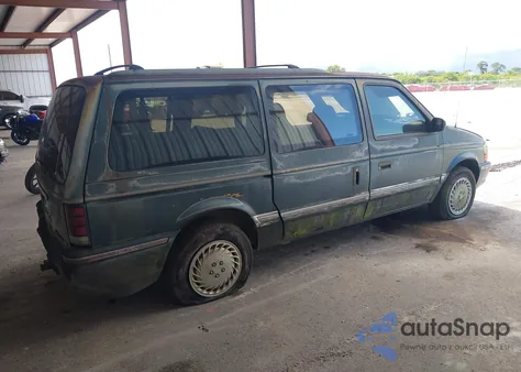 1993 Dodge Grand Caravan Se из США, поврежденный, VIN 1B4GH44R4PX759305